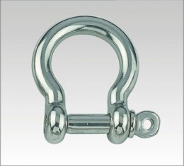 SS Bow Shackle, Screw Pin