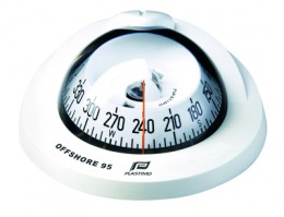Offshore 95 Compass, Flush Mnt-Wht