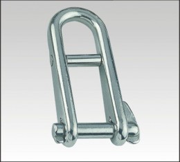 SS Halyard Shackle, Locking Pin