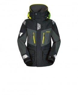 BR2 Offshore Sailing Jacket, Black/ Dark Grey