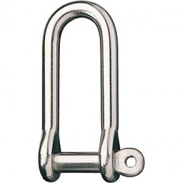 Long D-Shackle SS