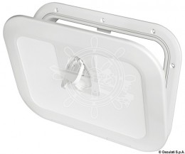 LURAN PVC Deck Hatch, White